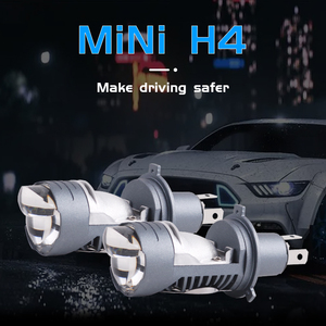 Faro LED Mini Proyector H4 Plug & Play de 52W 6000K, Nuevo Modelo OEM/ODM de Fábrica para Coche y Moto - Product Image 3