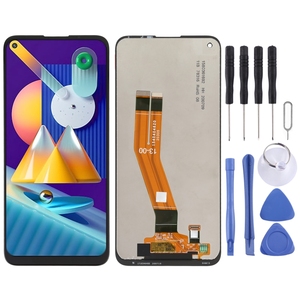 Pantalla <span class=keywords><strong>LCD</strong></span> Super AMOLED <span class=keywords><strong>original</strong></span> para Samsung Galaxy M11 con reemplazo de Marco - Product Image 1