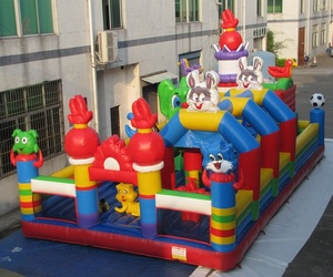 Château gonflable commercial de grande taille pour enfants <span class=keywords><strong>ISPORT</strong></span> avec matériau en PVC pour utilisation en extérieur - Modèle ISG01027 - Product Image 4