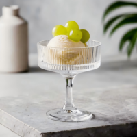 Tasses en verre OEM ODM pour crème glacée, café, jus, vin – Cadeau d'affaires, ustensiles de restauration hôtelière, usage domestique et pour les cafés