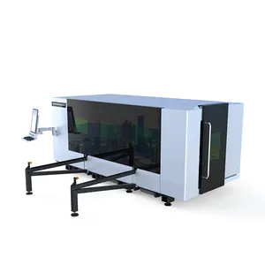 1kw-3kw Fiber Laser Machine Hoge Precisie Dunne Metalen Professionele Fiber Laser Cutter Machine