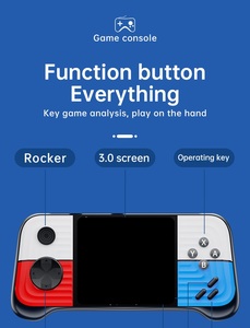 휴대용 G9 복고풍 고전 게임 콘솔 <span class=keywords><strong>3</strong></span>.0 인치 화면 TV 연결 666 게임 어린이를위한 휴대용 플레이어 Wi-Fi - Product Image 4