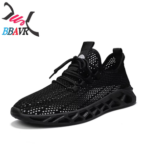 Zapatillas de malla de moda para hombre Nuoyiron Shoes Factory, color blanco. - Product Image 2