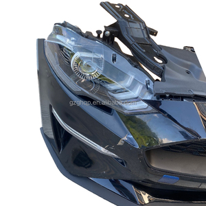 Pare-chocs d'origine de haute qualité pour <span class=keywords><strong>Ford</strong></span> <span class=keywords><strong>Mustang</strong></span> 5.0, ensemble de pare-chocs avant noir avec calandre et feux antibrouillard, kit carrosserie 2018-2022. - Product Image 3