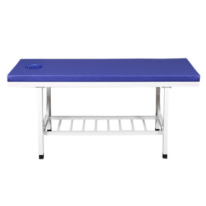 Mesa de masaje con estructura metálica, cama de masaje manual duradera para instituciones de belleza y cirugía plástica, uso ambulatorio. - Product Image 1
