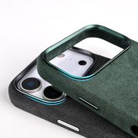 Fundas para Teléfono de Color Puro, de Lujo, Resistentes a Impactos, con Carga Inalámbrica, Antihuellas, con Logotipo Personalizado