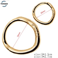 Accesorios de Ropa Interior Resistentes al Óxido, Etiqueta Metálica Personalizada con Nombre Grabado, Anillos Conectores de Aleación de Zinc, Ajustador de Correa de Bikini, Traje de Baño
