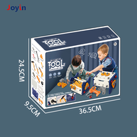 Ensemble d'outils pour enfants établi 41 pièces avec perceuse électrique, capuchon d'ingénierie, ensemble de jeu éducatif Montessori STEM, cadeau pour les tout-petits