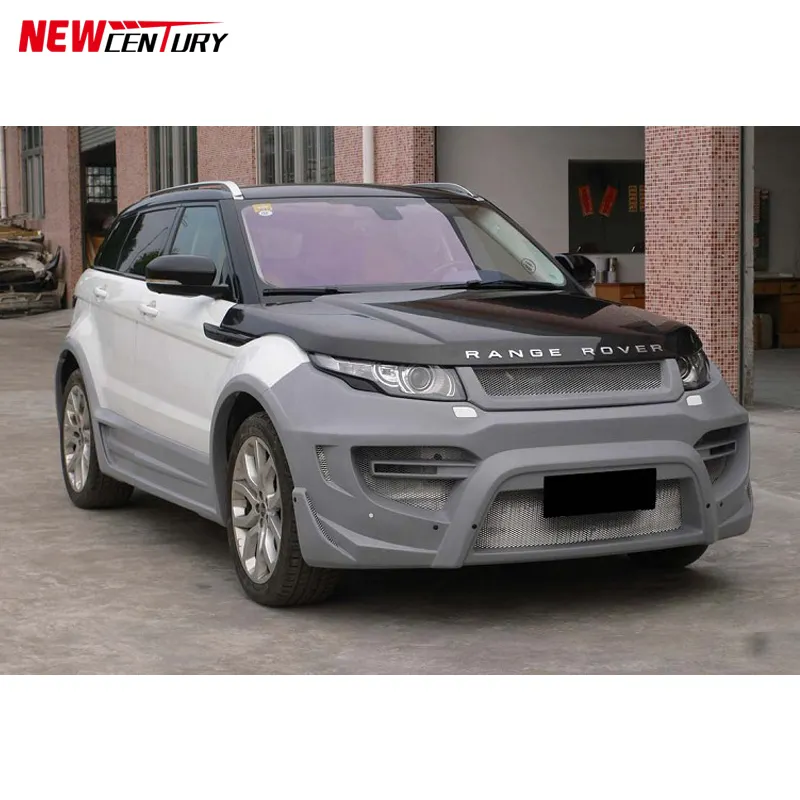 Land Rover Range Rover evoque - Bing vücut kiti güçlendirme topcar stil ön ve arka tampon ızgarası