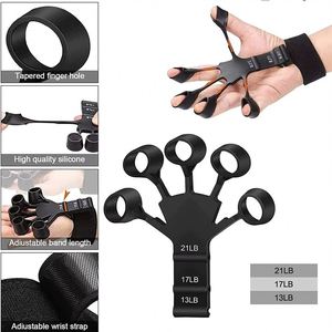 Ejercitador de Dedos de Silicona en Oferta, Fortalecedor de Agarre de Mano de Grado Profesional, Entrenador de Fuerza con Logotipo Personalizado - Product Image 4