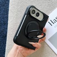 Étui rotatif à 360° pour iPhone 18 Ultra, support magnétique pliable, coque de téléphone en cuir PU, coque avant et arrière pour 18 Ultra