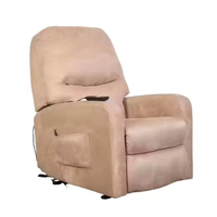 Fauteuil inclinable de cinéma en cuir, couleur personnalisable, fonctionnel, avec fonction de levage électrique, massage et fauteuil releveur électrique