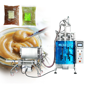 Remplissage automatique de sauce dans un sac <span class=keywords><strong>heinz</strong></span> Ketchup Mayonnaise Beurre d'arachide Pâte de <span class=keywords><strong>tomate</strong></span> Sauce Mama Sita Machine à emballer - Product Image 1