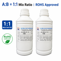 Adhesivo de Poliuretano KEJIA KJ-808-27, Pegamento AB de Alto Rendimiento hasta 200°C para Reparación de Metales, Construcción y Sellado de Sensores