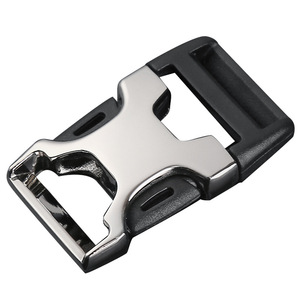 Hebilla de Liberación Lateral de 20 mm, Aleación Plateada, Accesorios Duraderos para Bolsos - Product Image 4