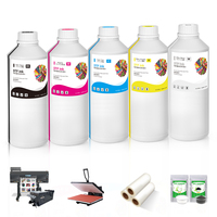Consommables de haute qualité, encre blanche DTF aux couleurs vives, sans blocage du tête d'impression, encre pour film PET DTF, 1000 ml