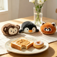 Peluches douces et moelleuses de phoques et pingouins, collection de jouets en peluche mignons de dessins animés pour enfants, cadeau d'anniversaire, décoration de chambre