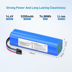 Baterí<span class=keywords><strong>a</strong></span> de Repuesto de Iones de Litio de 14.4V 14.8V 5200mAh para Aspiradora Dreame D/F9 L10, D <span class=keywords><strong>9</strong></span> Pro Max, D10s, L10s Pro Ultra - Product Image 3