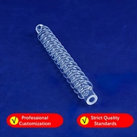 Tube de quartz pur à 99,99 %, résistant à la chaleur, en quartz fondu transparent, surface polie, pour équipement semi-conducteur et UV, personnalisable