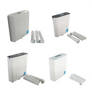 <span class=keywords><strong>Cisterna</strong></span> de inodoro de plástico para baño, ahorro de energía silencioso, tanque de agua montado en la pared de alta calidad, descarga Doble - Product Image 1