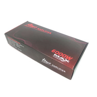 Amplificateur de voiture monobloc 1 canal de style brésilien 3000W de puissance de crête, classe D, stable à 1 ohm, amplificateur de subwoofer pour basses puissantes avec crossovers
