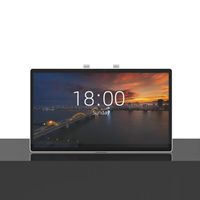 Téléviseur intelligent portable LCD tactile HD de 24,5 pouces, moniteur tactile intelligent avec tableau blanc interactif 3 en 1