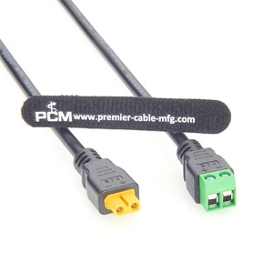 Kabel Blok Terminal Sekrup 2 Pin XT30 Female 18AWG untuk Sistem Otomasi Pengisi Daya Baterai Printer 3D Robot UAV - Product Image 2