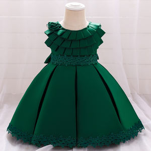 Vêtements pour enfants, petite robe de princesse à fleurs pour bébé, robe de fête pour fille de 3 à 5 ans - Product Image 5