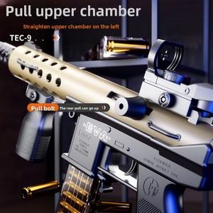 <span class=keywords><strong>Pistola</strong></span> <span class=keywords><strong>de</strong></span> Juguete TEC9 para Niños, con Expulsión <span class=keywords><strong>de</strong></span> Casquillos, Modelo <span class=keywords><strong>de</strong></span> Simulación Manual, <span class=keywords><strong>Pistola</strong></span> <span class=keywords><strong>de</strong></span> Juguete <span class=keywords><strong>de</strong></span> Plástico HDMI, Disponible para Dropshipping - Product Image 3