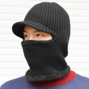 Gorro de Invierno DFBV04 para Hombre y Mujer, Gorro de Punto, Cortavientos, de Felpa Gruesa, con Protección para las Orejas, Tipo Pico de Pato, de Lana, para Esquí - Product Image 2