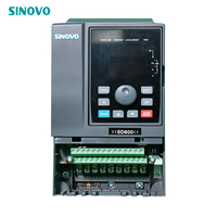 SINOVO SD600SCT 220Vac entrée 380Vac sortie ventilateur 1.5KW 2HP leader Vfd marque en Chine variateur de vitesse
