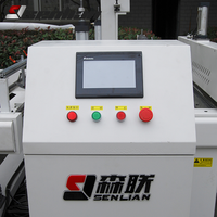 Machine à plastifier les films protecteurs, moteur électrique, automatique, haute vitesse, plastique, certifiée ISO9001, pour applications sur meubles/portes