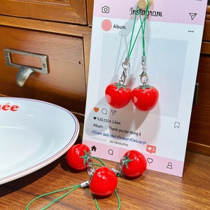 Llavero con Luz de Simulación de Tomate Creativo, Colgante de Plástico para Decoración Diaria y Bolsas de Regalo, Ideal para Promociones - Product Image 5