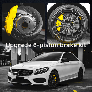 Kit <span class=keywords><strong>de</strong></span> <span class=keywords><strong>Pinzas</strong></span> <span class=keywords><strong>de</strong></span> <span class=keywords><strong>Freno</strong></span> Grandes Ta6 <span class=keywords><strong>de</strong></span> 6 Pistones para Ruedas <span class=keywords><strong>de</strong></span> 18 Pulgadas para <span class=keywords><strong>Audi</strong></span> A4 B8 B9 A6 A7 C7 C8 <span class=keywords><strong>S3</strong></span> S4 S5, Pinza <span class=keywords><strong>de</strong></span> <span class=keywords><strong>Freno</strong></span> con Rotor <span class=keywords><strong>de</strong></span> 355 mm - Product Image 2