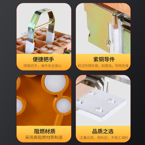 Tengen Hd13bx 1000 31 41 Rotary Knife Switch 3p 4p 380v Disconnect With Silver Contacts Copper Shell - Product Image 4