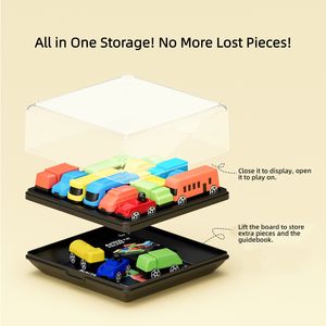 PUNGROW 250 Challenge Puzzle Board <span class=keywords><strong>Game</strong></span>, Matériel éducatif, Jouet de construction, Jeux de table pour enfants, Thème Voiture, Trafic, Évasion - Product Image 5