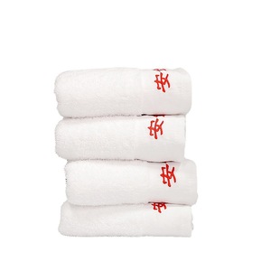 Toalla Bordada de Algodón Puro Blanco 38x96cm, Gruesa y Sin Pelusas, para Trabajadores de Minas de Carbón, Bienestar Laboral, Logotipo Personalizado - Product Image 5