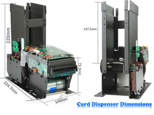 Cơ chế thẻ Dispenser với RFID đọc và ghi mô-đun iso14443a và ic iso7816 - Product Image 5
