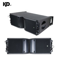 Altavoz Line Array Profesional Popular de Doble Canal con Doble Woofer Lineal de 8 Pulgadas, Imán de Neodimio, Impedancia de 8 Ohmios