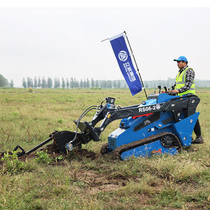 RIPPA Harga Pabrik Cina RS06 Skid Steer <span class=keywords><strong>Loader</strong></span> Pembersih Salju Skid Steer <span class=keywords><strong>Loader</strong></span> Kecil dengan Aksesoris Penggalian - Product Image 6