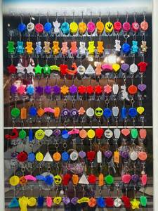 Fábrica PMMA forma personalizable oso <span class=keywords><strong>peatonal</strong></span> Reflector luz reflectante colgante llavero para la seguridad de los niños - Product Image 2