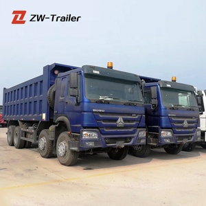 หินทราย Chippings ขนส่งขนาดใหญ่12ล้อใช้ Sinotruk Howo รถบรรทุก8X4 - Product Image 5