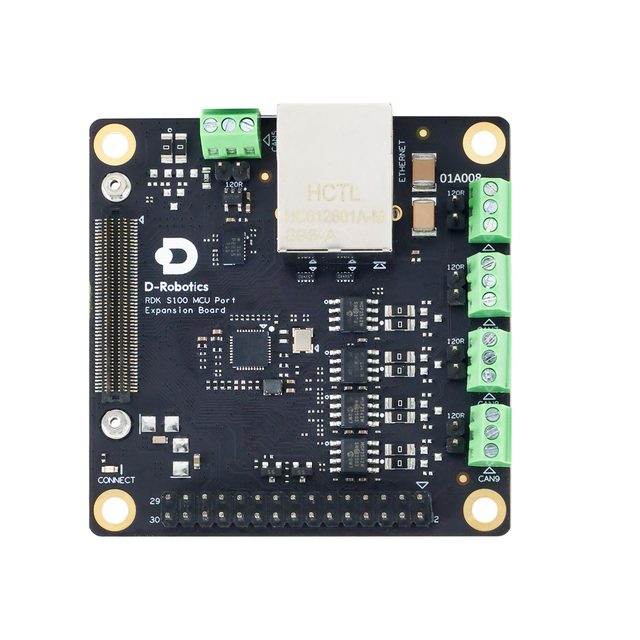 RDK S100 S100P MCU Interface Expansion Board Integrated IMU Support Ethernet CAN FD  ADC SPI IIC UART