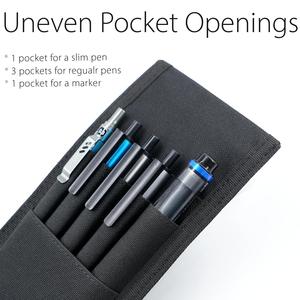 Porte-stylo à bande élastique, étui pour stylo pour carnets à couverture rigide, livres, journaux, pochette pour stylo à sangle élastique détachable - Product Image 5