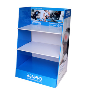 Großhandel Custom Wellpappe Display Stand für <span class=keywords><strong>Massage</strong></span> produkte Light Duty Supermarkt Rack Hot Sale Store <span class=keywords><strong>Shop</strong></span> Layer Rack - Product Image 2
