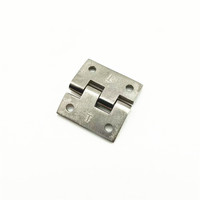 En stock 38*38mm en acier inoxydable 316 poli miroir carré charnière bout à bout