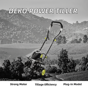 DEKO DKETACA150C1 <span class=keywords><strong>1500W</strong></span> outils électriques motoculteur et cultivateur efficace filaire bricolage outil de jardin pour le travail du sol et la culture - Product Image 2