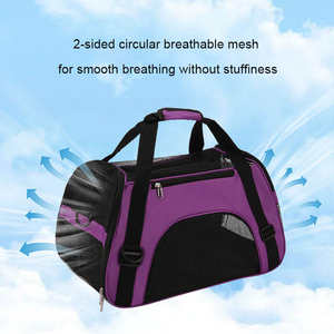 Bolsa de Transporte Transpirable para Mascotas, Diseño de Malla, Plegable, para Perros y Gatos - Product Image 5