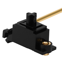 DUROCK-estabilizador de tornillo V2, montaje PCB, Stabs con cables de Placa dorada, carcasa negra, estabilizadores de cable sin pelar V2, negro y dorado