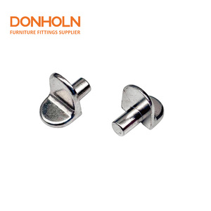 Supporti per Mensole in Lega di Zinco per Armadi e Mobili, Perni per Scaffali, Supporti Hardware per Mensole SS5834 - Product Image 1